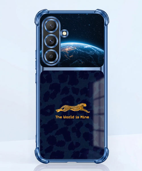 Samsung Galaxy A56 5G World Is Mine Dual-Tone Transparent Airbags Case
