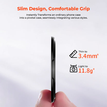 Nothing Phone 4a Pro 5G Original Luxury Magnifier Ring Stand Shockproof Airbags Corner Case