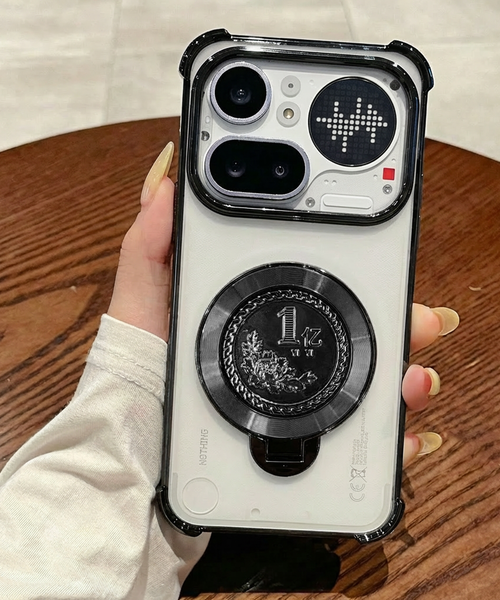 Nothing Phone 4a Pro 5G Premium Billion Wheel Rotating Shockproof Airbags Case