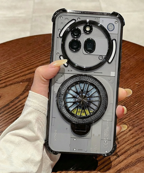 Nothing Phone 3a Pro 5G Premium Stress Buster Wheel Rotating Shockproof Airbags Case