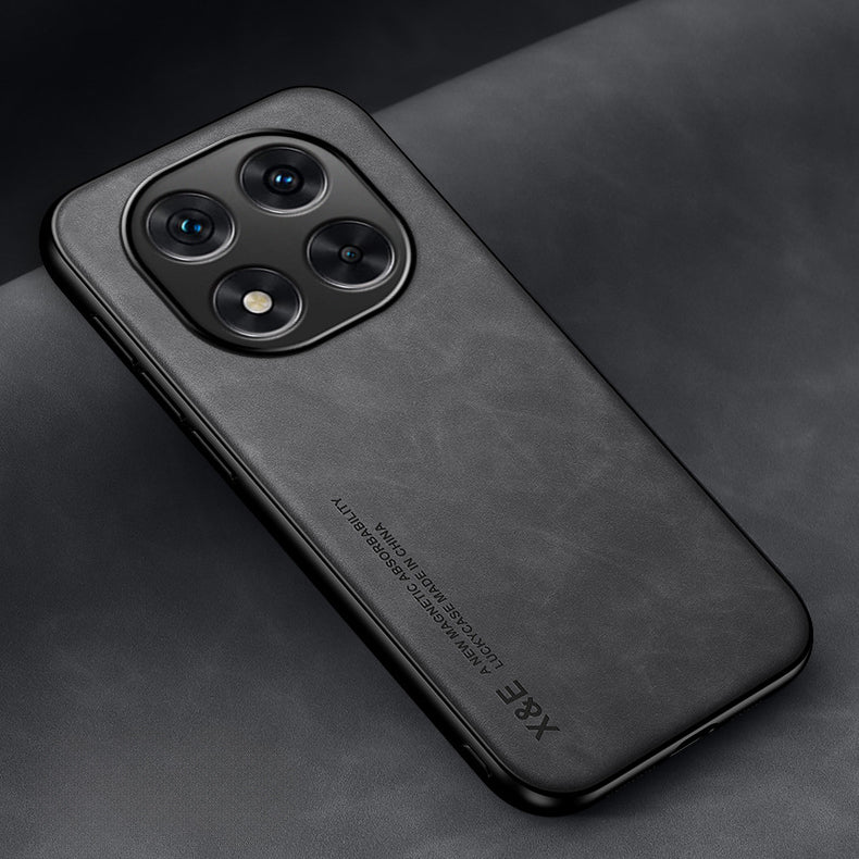 Redmi Note 14 Pro 5G Comfortable Touch Sheepskin Leather Case