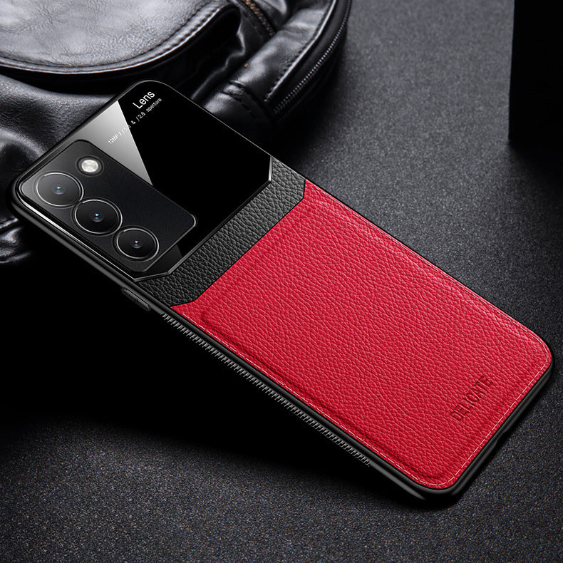 Vivo Y200e 5G Premium Leather Lens Protective Case – ELECTRO CASES