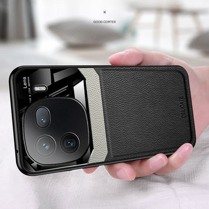 iQOO 12 5G Premium Leather Lens Protective Case