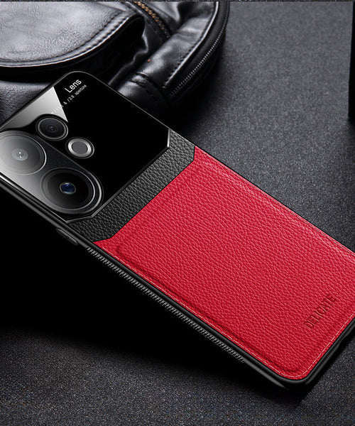 Vivo V60 5G Premium Leather Lens Protective Case