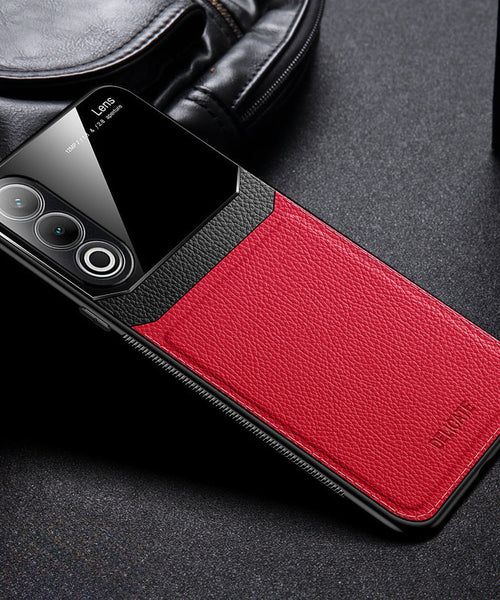 Oppo K12x 5G Premium Leather Lens Protective Case