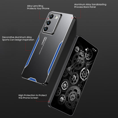 Vivo Y200e 5G Luxury Aluminium Metal Frame Protective Case