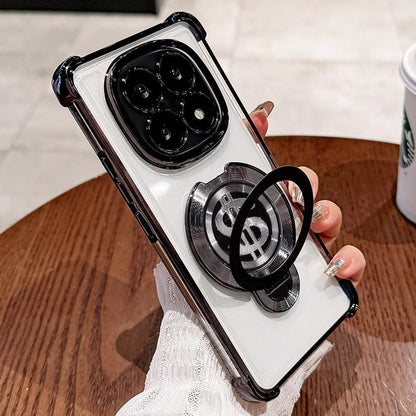 Oppo F29 Pro 5G Four Corner Airbags 100% Original Astro Money Magnet Rotating Dollar Case