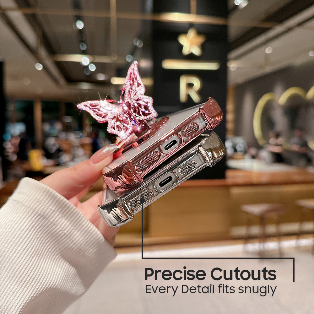 Samsung Galaxy A56 5G Premium Butterfly Stand Airbags Case