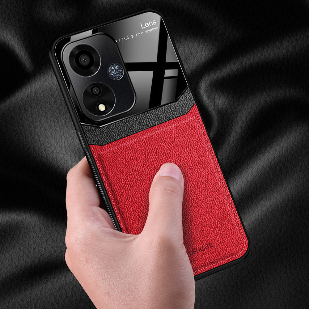 Oppo A59 5G Premium Leather Lens Protective Case