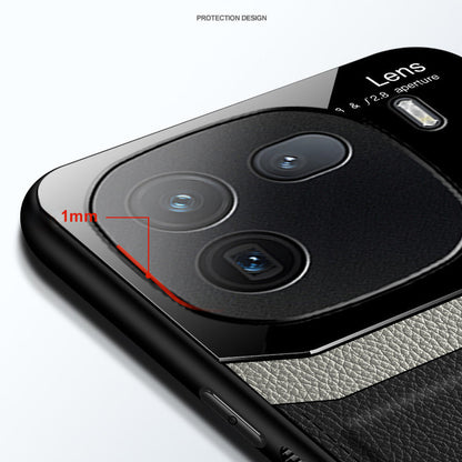 iQOO 12 5G Premium Leather Lens Protective Case