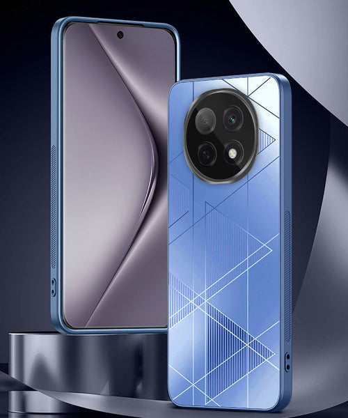 Oppo F29 Pro 5G Triangle Pattern Matte Back Shockproof Case