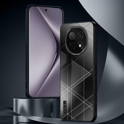 Oppo F29 Pro 5G Triangle Pattern Matte Back Shockproof Case