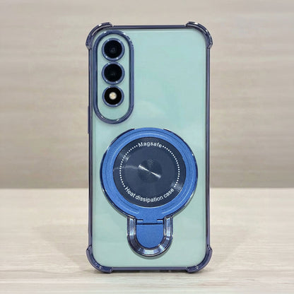 OnePlus Nord 5 5G Luxury Four Corner Invincible Bracket Ring Stand Case