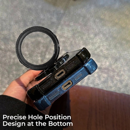 Oppo Reno 15 Pro Mini 5G Luxury Four Corner Invincible Bracket Ring Stand Case