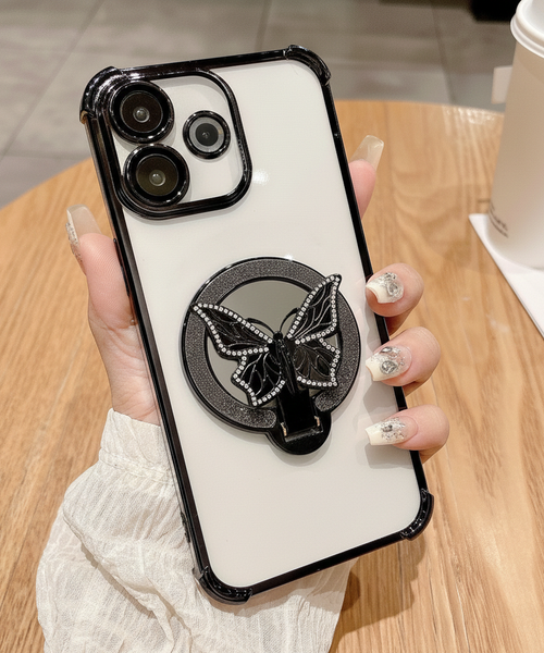 Oppo A5 Pro 5G Premium Butterfly Stand Airbags Case