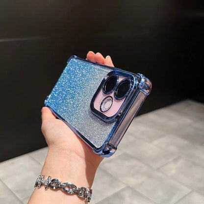 Oppo A5 Pro 5G Luxury Shimmer Shockproof Airbag Case