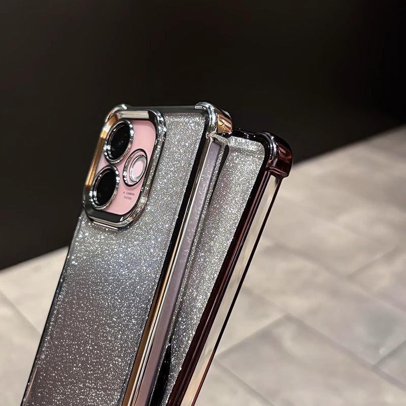 Oppo A5 Pro 5G Luxury Shimmer Shockproof Airbag Case