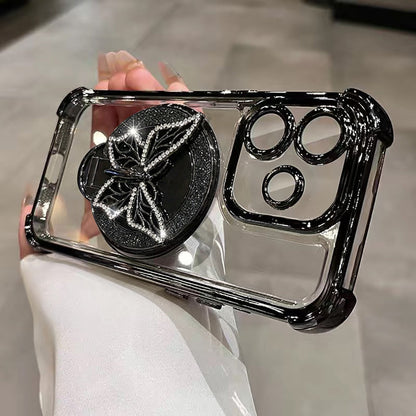 Oppo A5 Pro 5G Premium Butterfly Stand Airbags Case