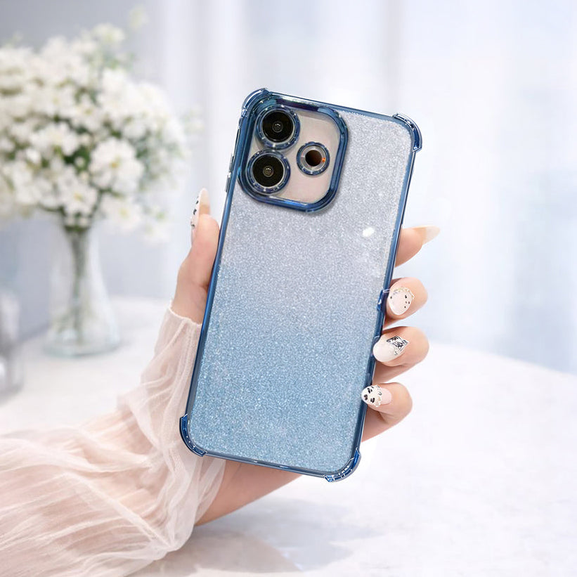 Oppo A5 Pro 5G Luxury Shimmer Shockproof Airbag Case