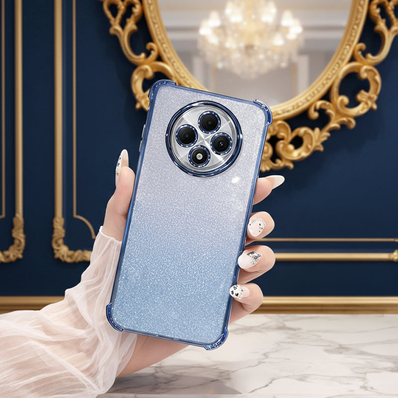 Oppo F27 Pro Plus 5G Luxury Shimmer Shockproof Airbag Case