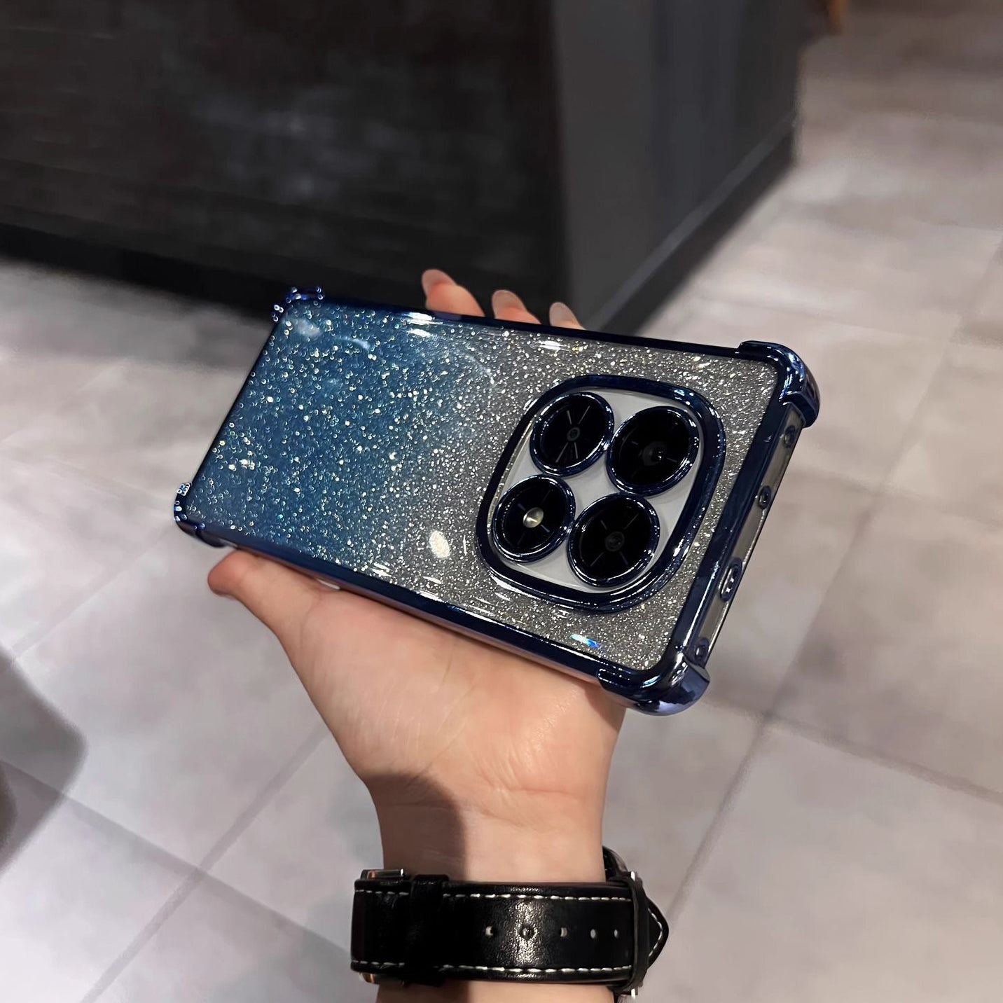 Oppo F29 Pro 5G Luxury Shimmer Shockproof Airbag Case