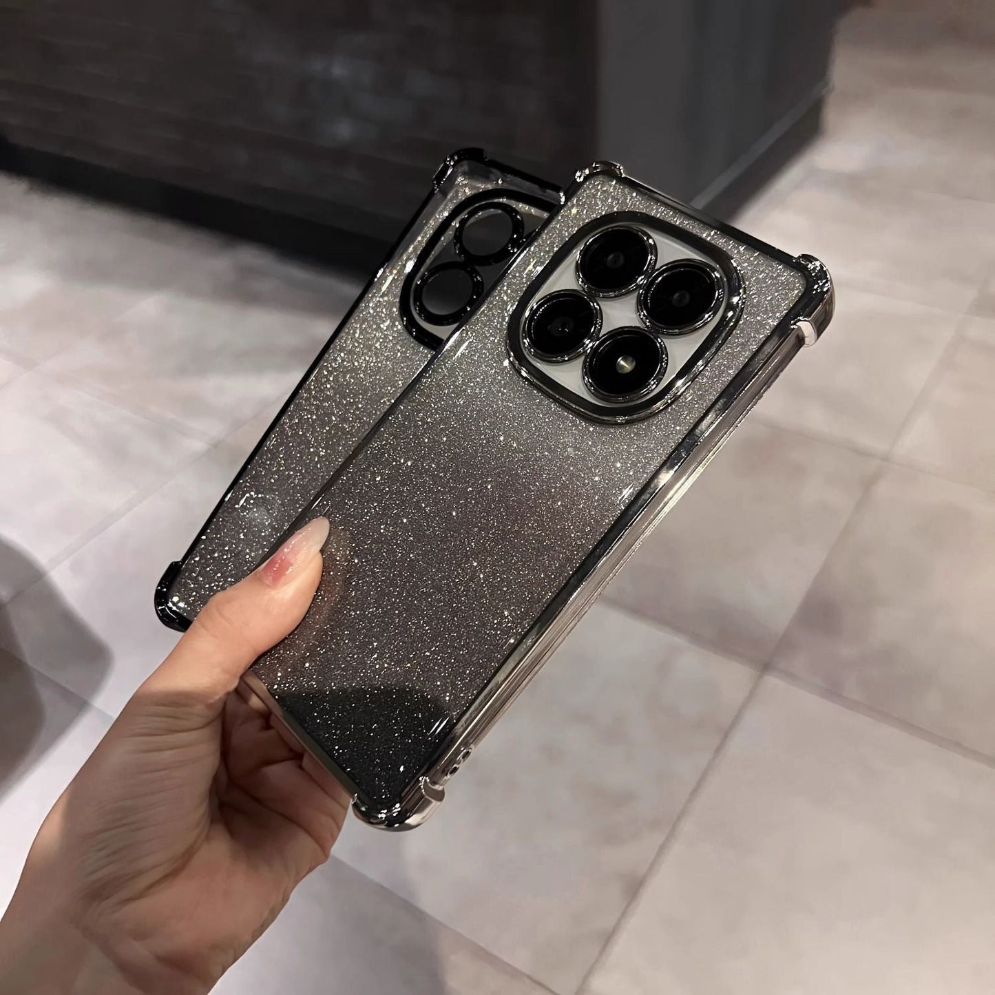 Oppo F29 Pro 5G Luxury Shimmer Shockproof Airbag Case