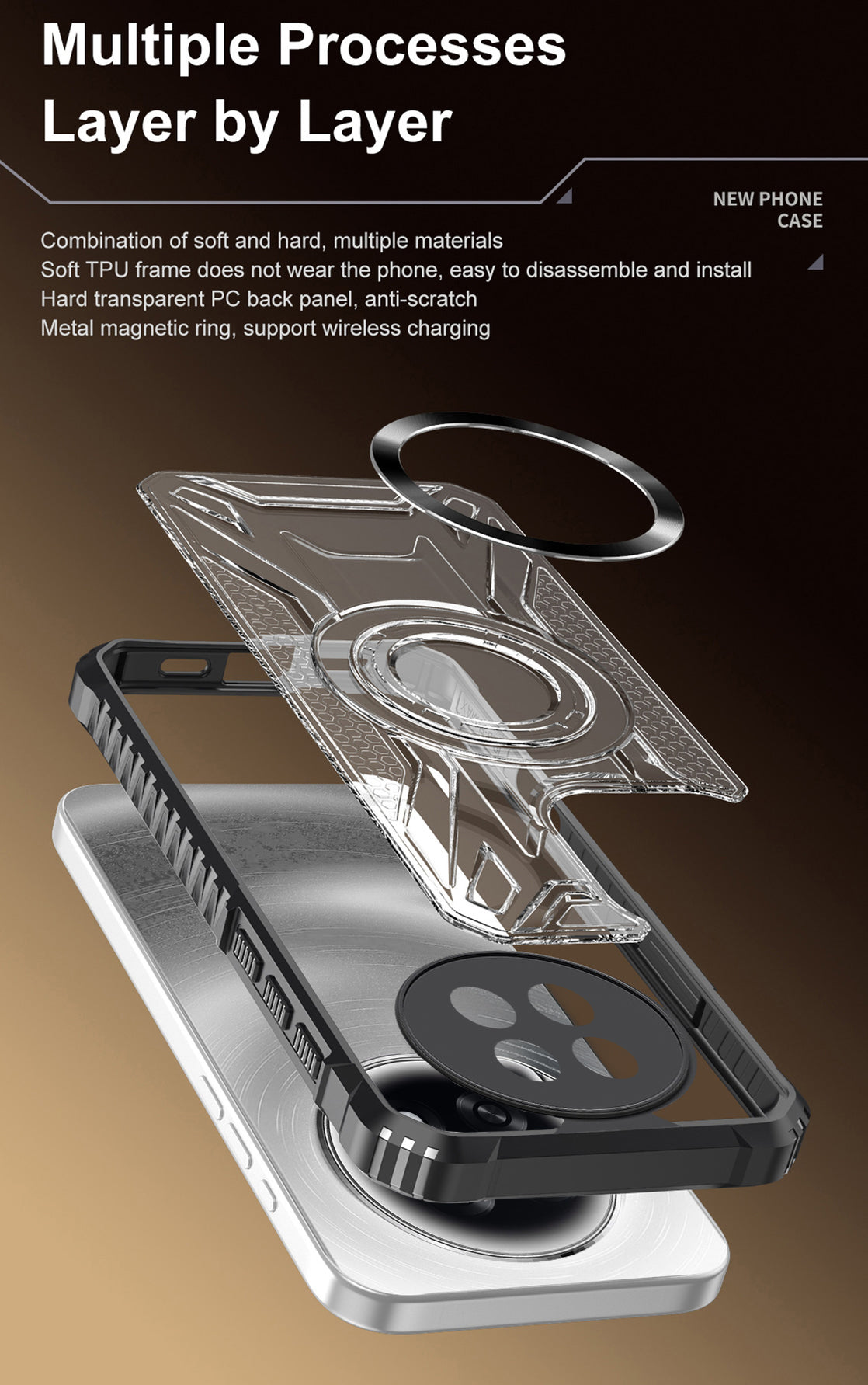 Oppo F31 Pro+ 5G Magsafe Shockproof Armour Case