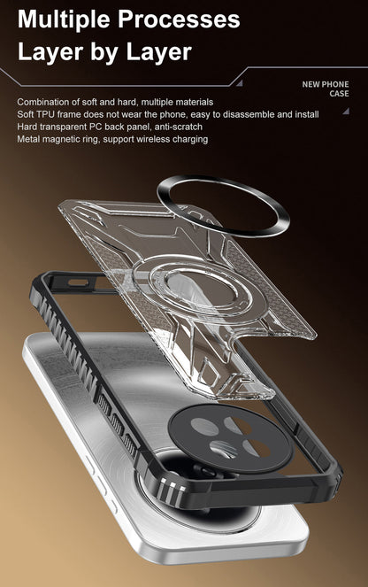 Oppo F31 Pro+ 5G Magsafe Shockproof Armour Case (Buy 1 Get 1 Free Surprise Cover)