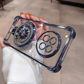Oppo F31 Pro+ 5G Premium Stress Buster Wheel Rotating Shockproof Airbags Case (Buy 1 Get 1 Free Surprise Cover)