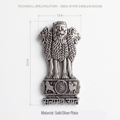 Oppo K13 Turbo 5G Satyamev Jayate 3D Metal Leather Back Case