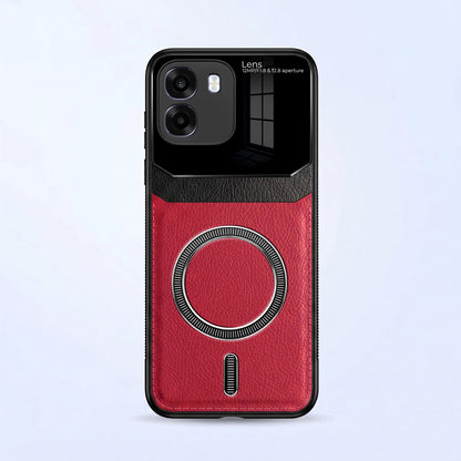 Oppo K14 5G Premium Magsafe Magnetic Leather Lens Protective Case