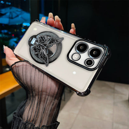 Oppo F31 5G Premium Butterfly Stand Airbags Case