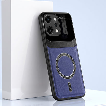 Oppo Reno 14 Pro 5G Premium Magsafe Magnetic Leather Lens Protective Case