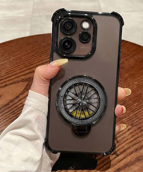 Oppo Reno 15 Pro Mini 5G Premium Stress Buster Wheel Rotating Shockproof Airbags Case