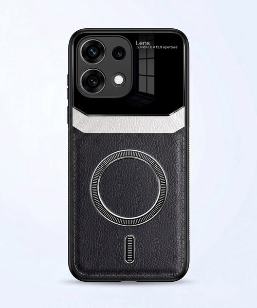 Oppo Reno16c 5G Premium Magsafe Magnetic Leather Lens Protective Case