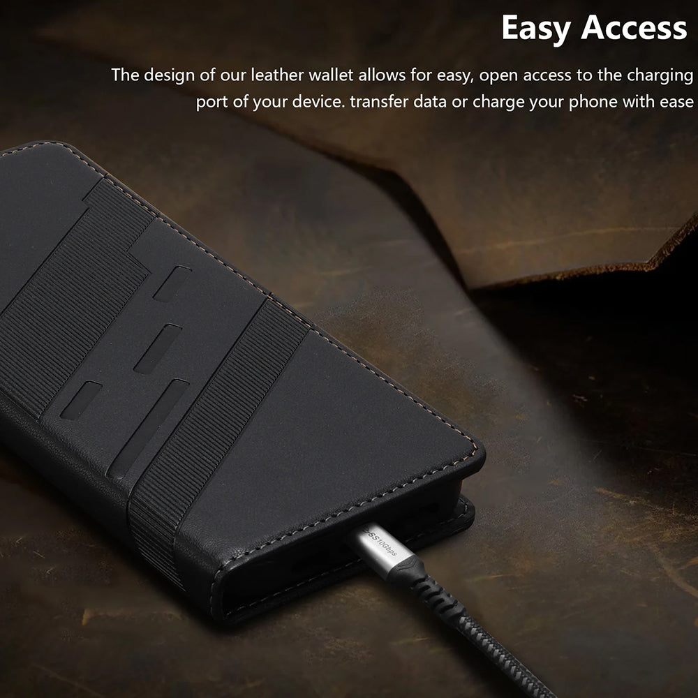 Oppo F29 Pro 5G protective wallet case with vintage design