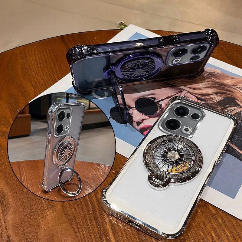 Stress relief rotating wheel case for Oppo F31 5G