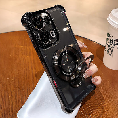 Modern Oppo Reno14 5G case with strong stand and grip


