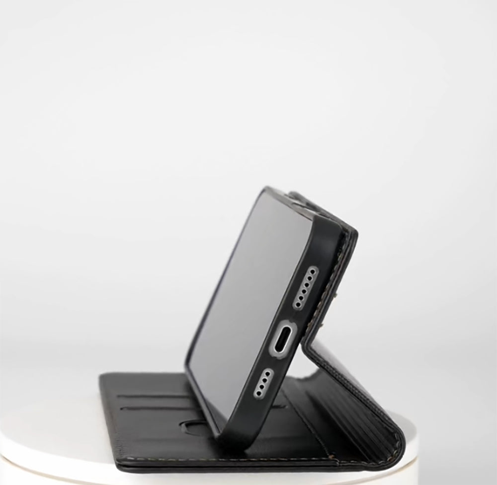 Oppo Reno 12 Pro 5G phone case with kickstand and wallet features