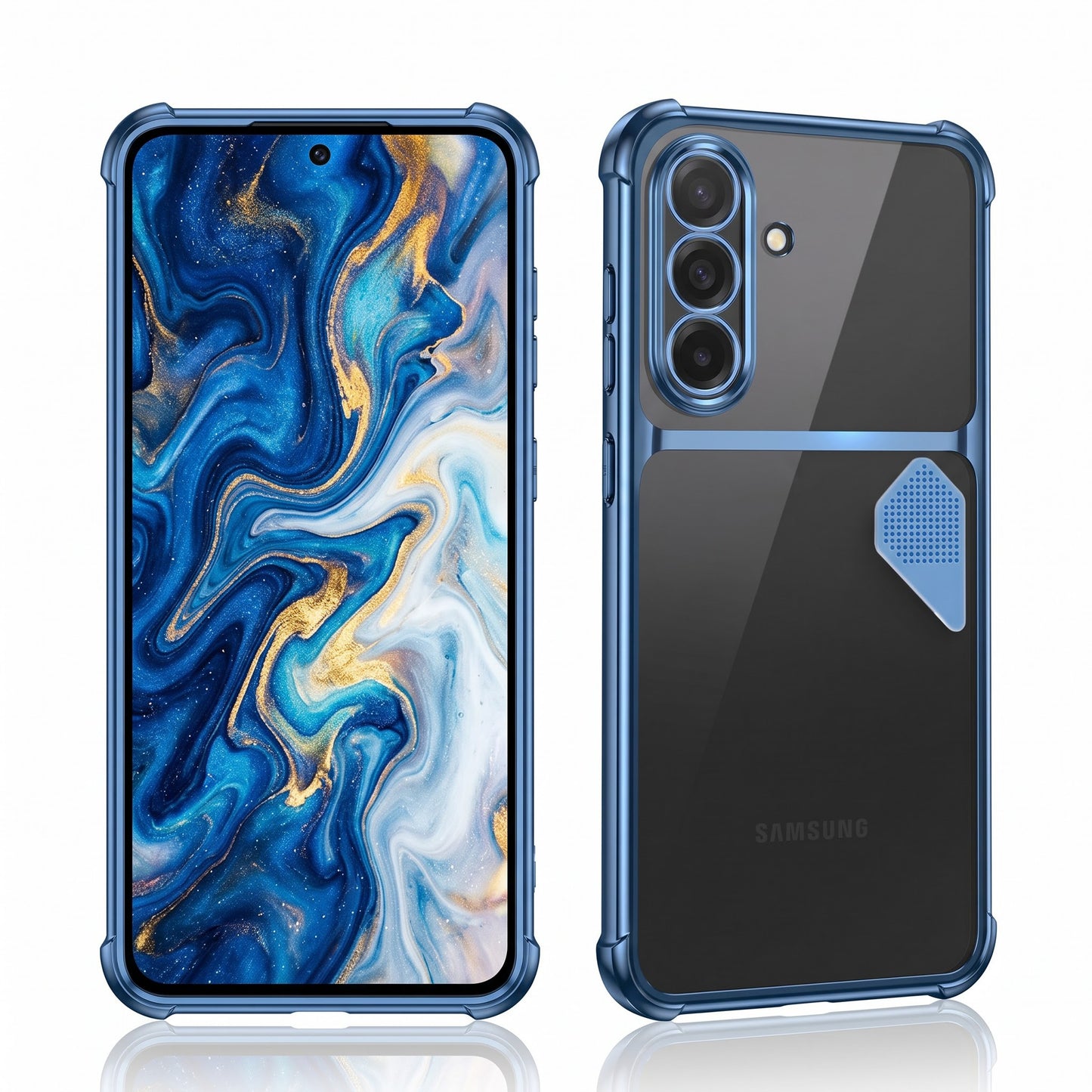 Samsung Galaxy A36 5G Dual-Tone Transparent Shockproof Heat Dissipation Case