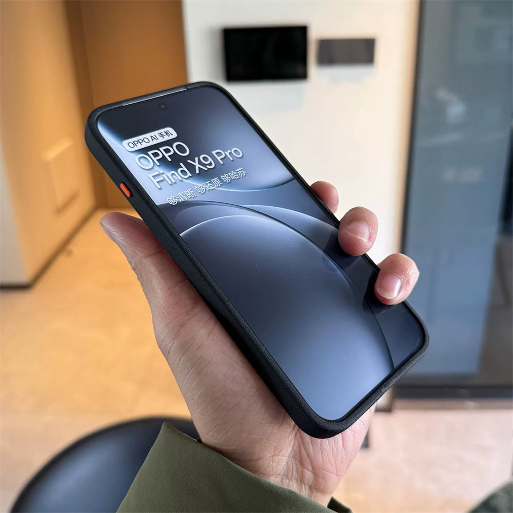 Oppo Find X9 5G Premium Magnetic Heat Dissipation Vegan Leather Case