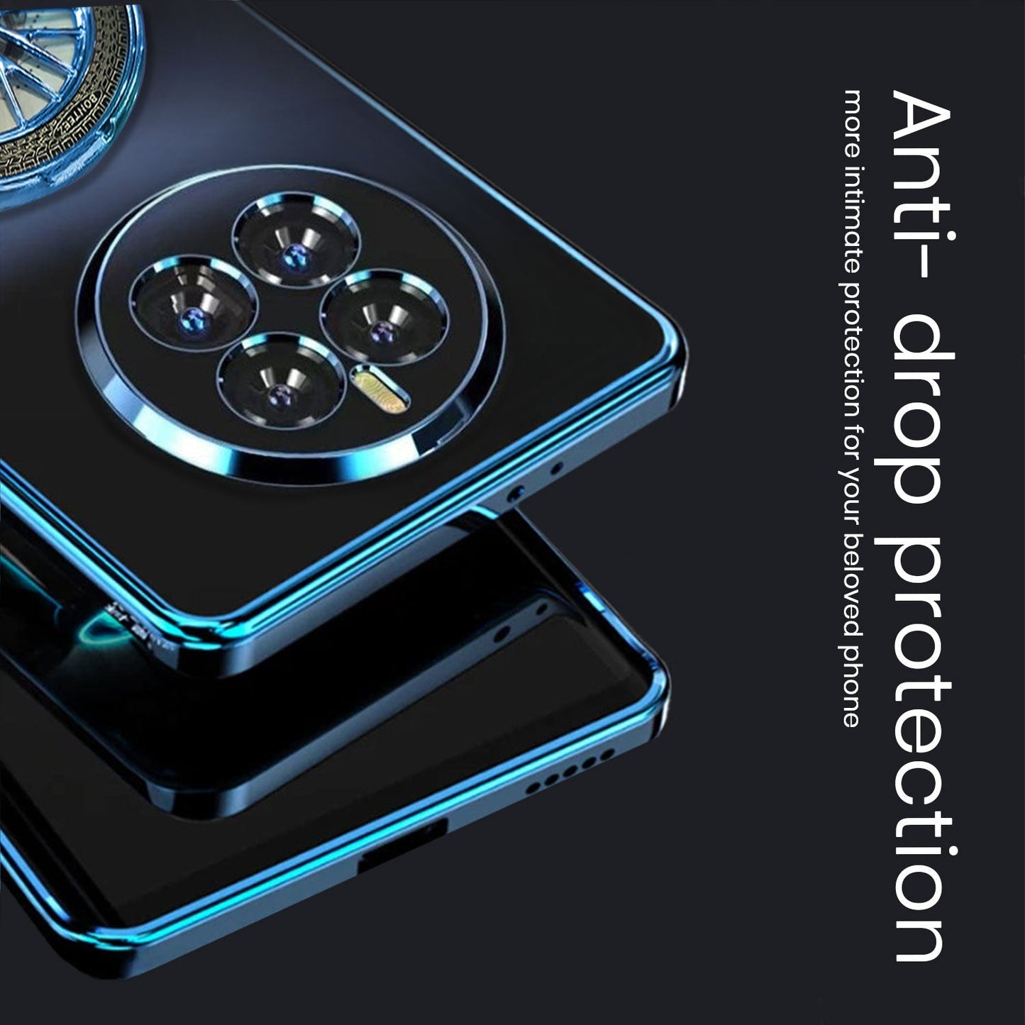 Realme 12 Pro+ 5G Ferrari Wheel Electroplating Case