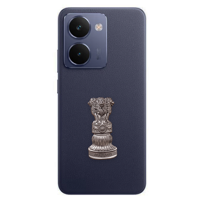 Realme P3 Ultra 5G Compatible Satyamev Jayate 3D Metal Emblem Sticker