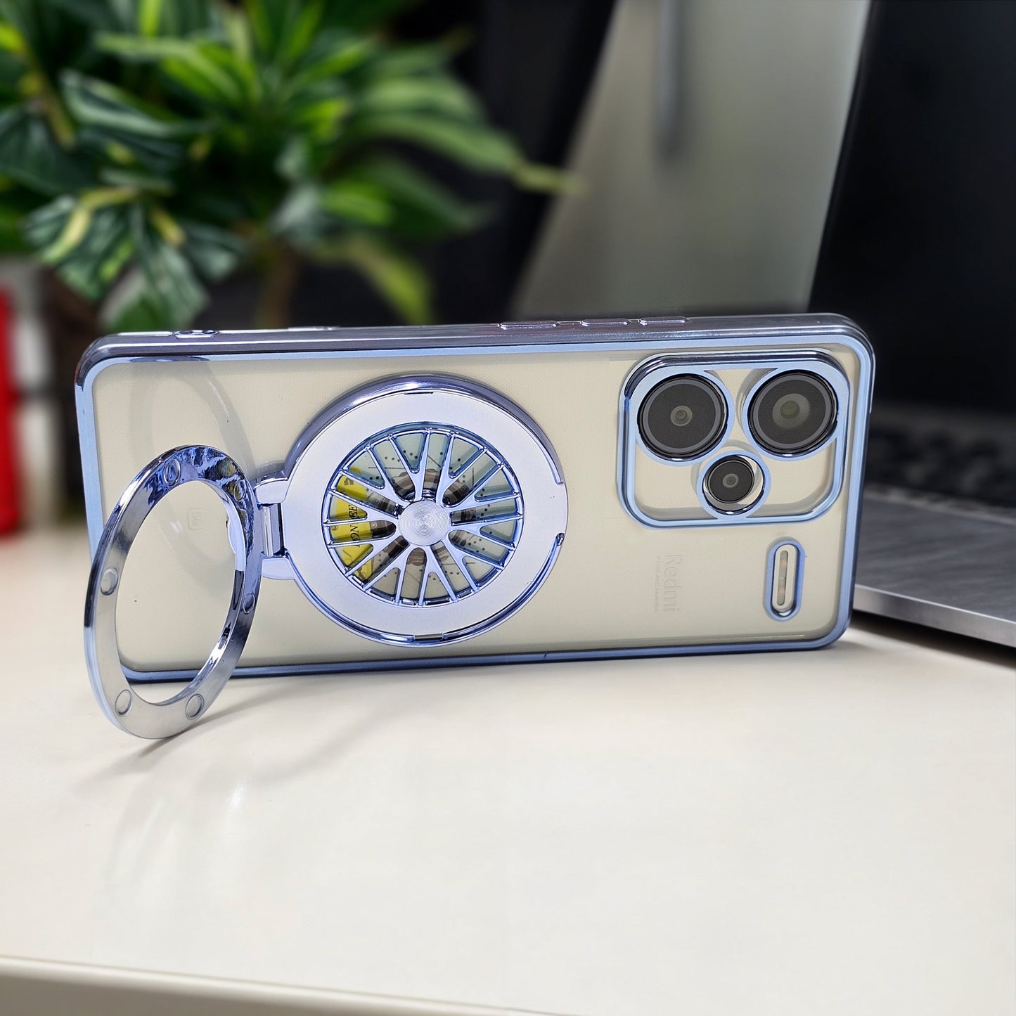 Redmi Note 13 Pro+ 5G Ferrari Wheel Electroplating Case
