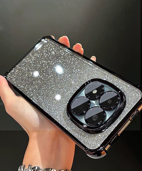 Redmi Note 14 Pro Plus 5G Luxury Shimmer Shockproof Airbag Case
