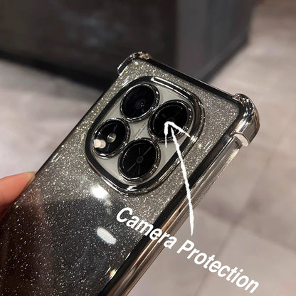 Redmi Note 14 Pro Plus 5G Luxury Shimmer Shockproof Airbag Case