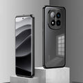 Redmi Note 15 Pro+ 5G Aluminium Metal Bumper Shield Transparent Back Case