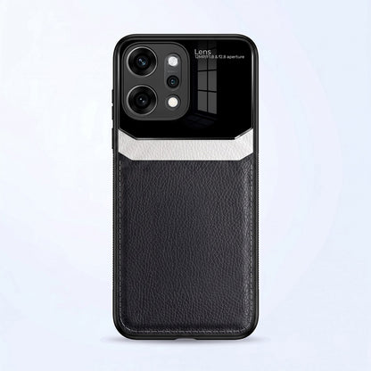 Oppo Reno 14 Pro 5G Premium Leather Lens Protective Case