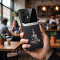 Oppo Reno 14 5G Buddha Spiritual 3D Metal Protective Leather Back Case