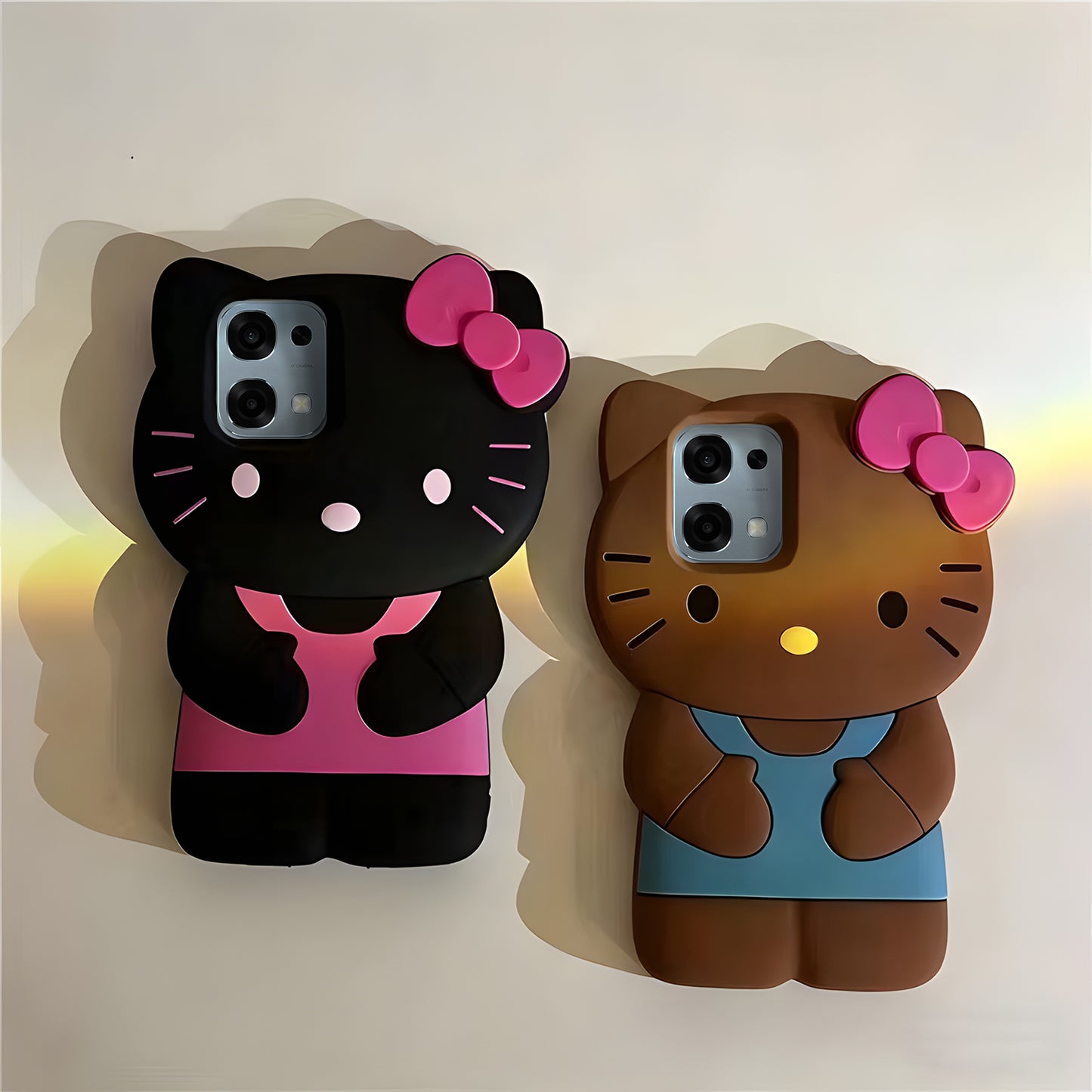 Oppo F31 5G Cute Kitty 3D Cartoon Soft Silicone Cover